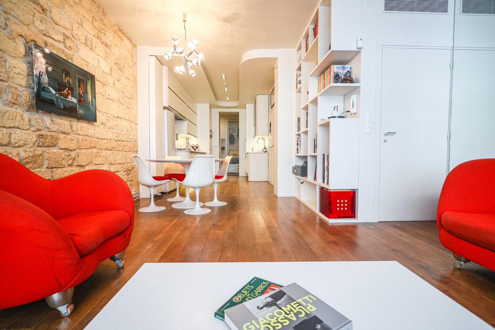 Elegant Appartement Climatise De 65 M2 Avec 2 Ch Παρίσι Εξωτερικό φωτογραφία